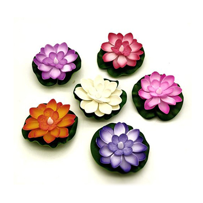 "Water Floating Flower with Led Light -6 Pcs-code 007 - Click here to View more details about this Product